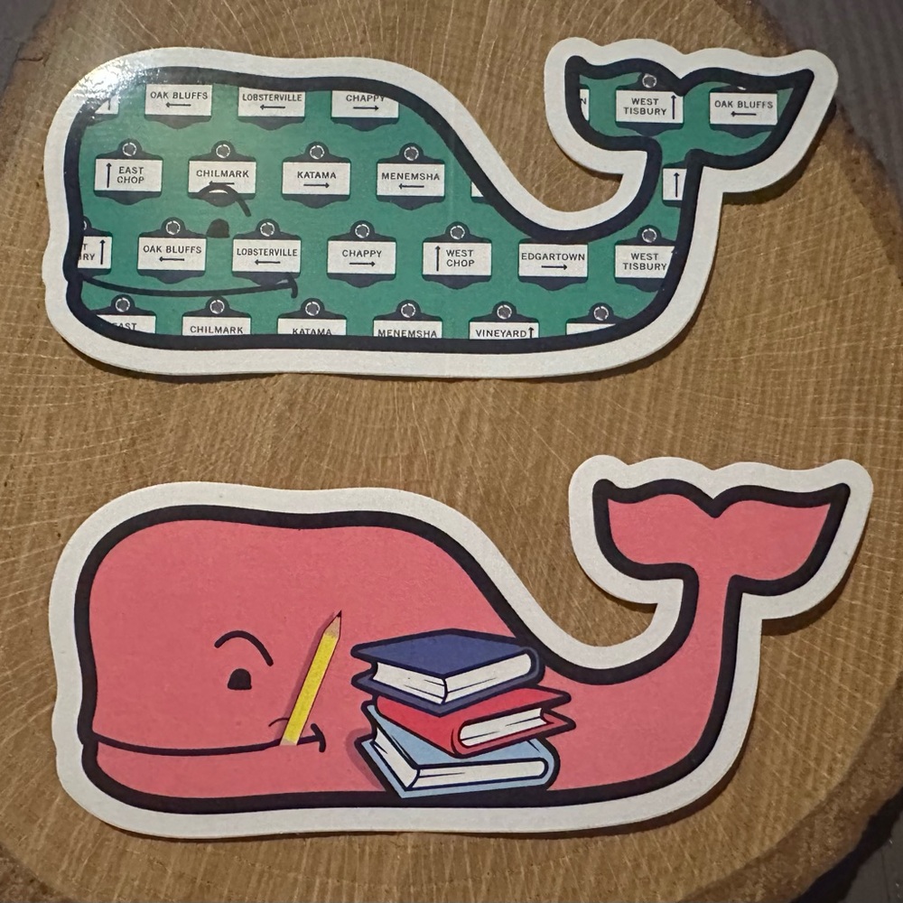 Pink Whale Birthday Sticker Set - Picture 6 of 11